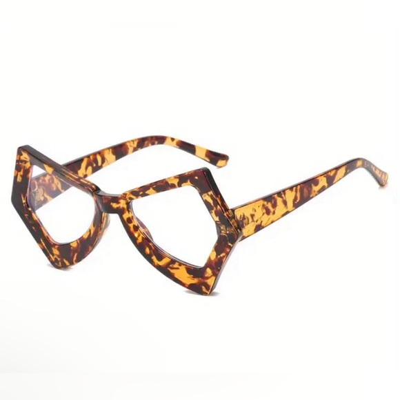 New Vintage Butterfly Cat Eye Eyeglass Fashion Women Frame Retro Clear Lens - Picture 5 of 10